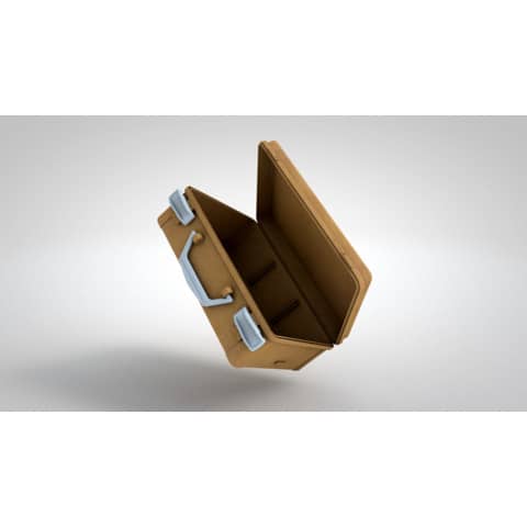 Valigetta di pronto soccorso - ecosostenibile - FUTURA PVS marrone CPS463